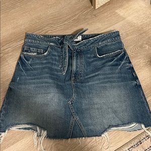 Paige jean skirt